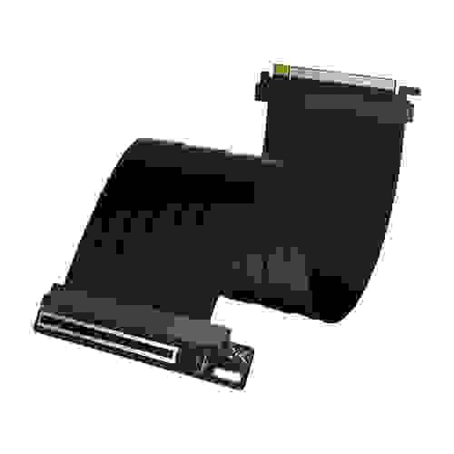 【TRYX】STRING PCIE 5.0 顯卡鍍金線 20cm 黑 (極低損耗/6層PCB面板/鍍金接口)