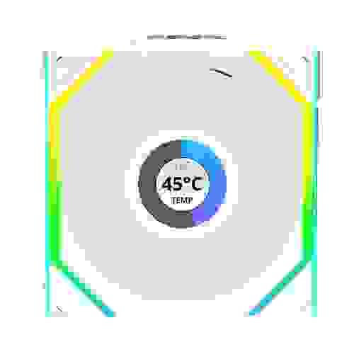 聯力 UNI FAN SL Wireless LCD 120 反向扇(白) 單顆裝/需控制器/3年(12RSLLCD1W1W)