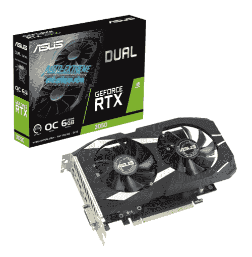 華碩 DUAL-RTX3050-O6G (1537MHz/20cm/雙風扇/註四年)