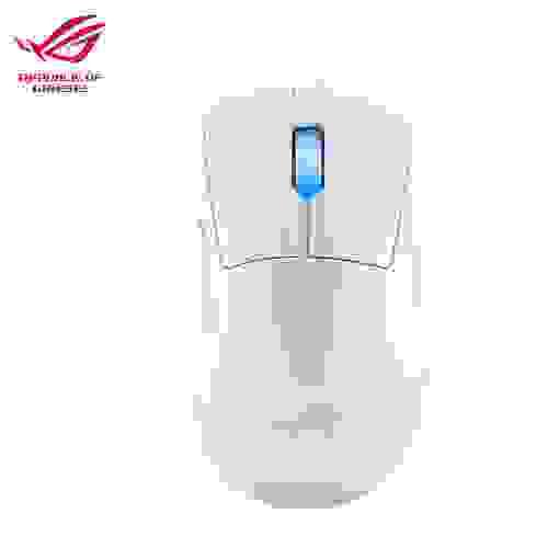 ASUS ROG Keris II Ace 無線三模電競滑鼠 - 月光白