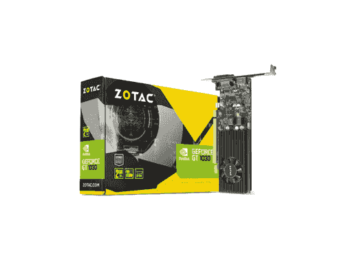 ZOTAC GT1030 2GB GDDR5 HDMI/VGA Low Profile