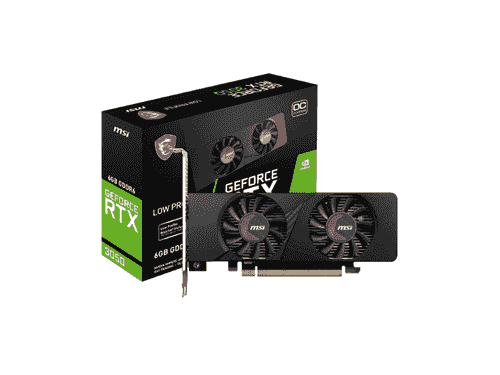 微星 RTX3050 LP 6G OC