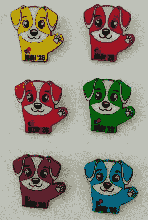 2026 Pin Set: Puppy Mittens