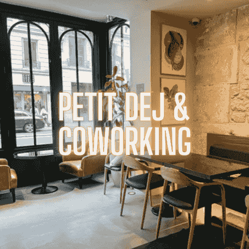 Ptit dej & co-working vendredi 19 septembre dans un bar d'hôtel 4* à Paris 8e