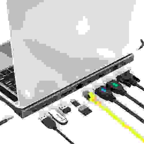 11in1筆電Type-C HUB散熱底座