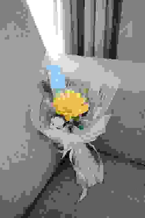 畢業乾燥小花束
