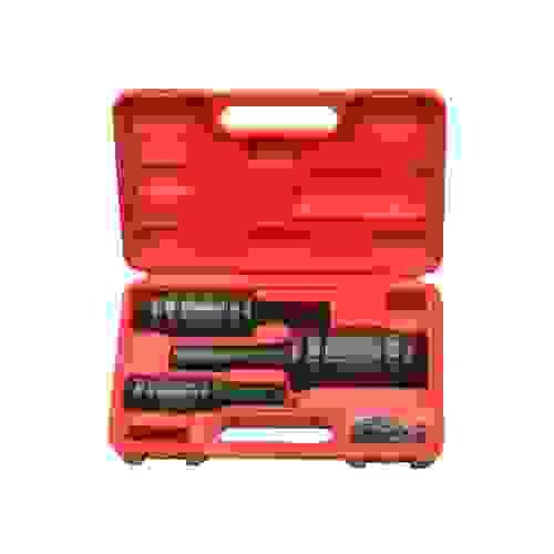 SK1004 3PCS Exhaust Tail Pipe Muffler Expander Spreader Tool Set Forged 1-1/8" to 3-1/2" 