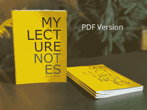 Yellow Lecture Notes (PDF)