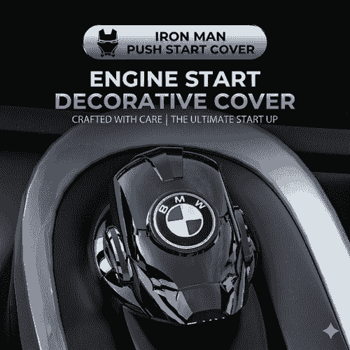 Ultimate Iron Man Push to Start Button Cover - Fit for Universal Vehicles
