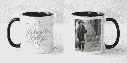 Midwest Molly Designer Mug - 'Looking For Tomorrow'