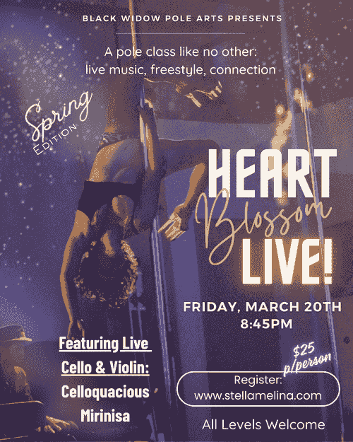 Heart Blossom LIVE! - Spring Edition - Tickets on Sale NOW!