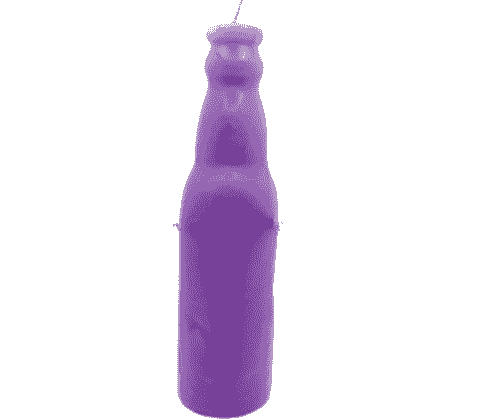 Bougie Bouteille Miraculeuse- CHANCE ET ARGENT