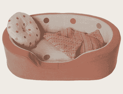 Cosy basket, Medium - Coral 睡覺小窩（珊瑚色）