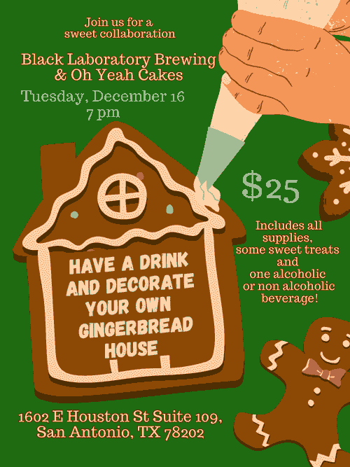 Get Your Frosting On! Black Lab's Gingerbread House Extravaganza!