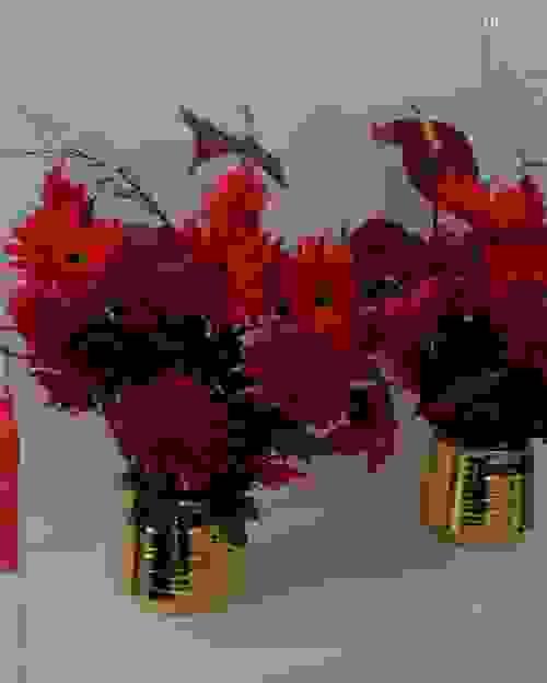 客製化祝賀桌花/一對
