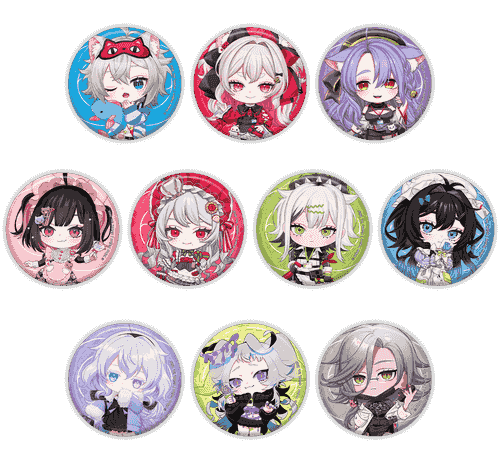 『Vebop Project』トレーディング缶バッジ