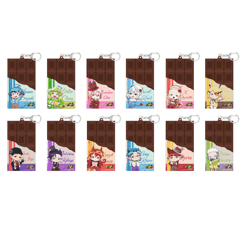 『魔入りました! 入間くん』チョコ型ラバーキーホルダー