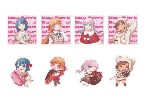 『幼馴染とはラブコメにならない』ステッカー