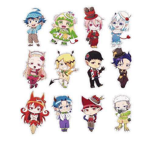 『魔入りました! 入間くん』ステッカー