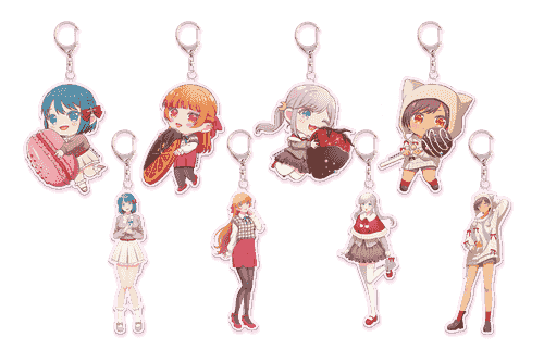 『幼馴染とはラブコメにならない』アクリルキーホルダー