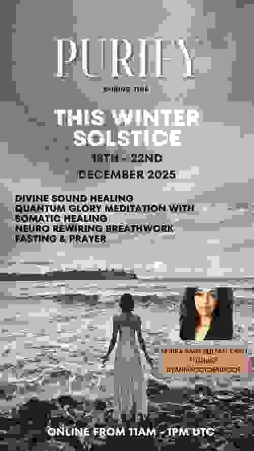 PURIFY ONLINE RETREAT (18th - 22nd Dec)