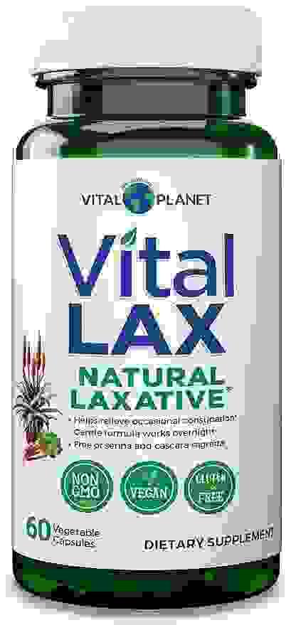 Vital Planet - Vital Lax Natural Laxative Cleanse Supplement for Occasional Constipation