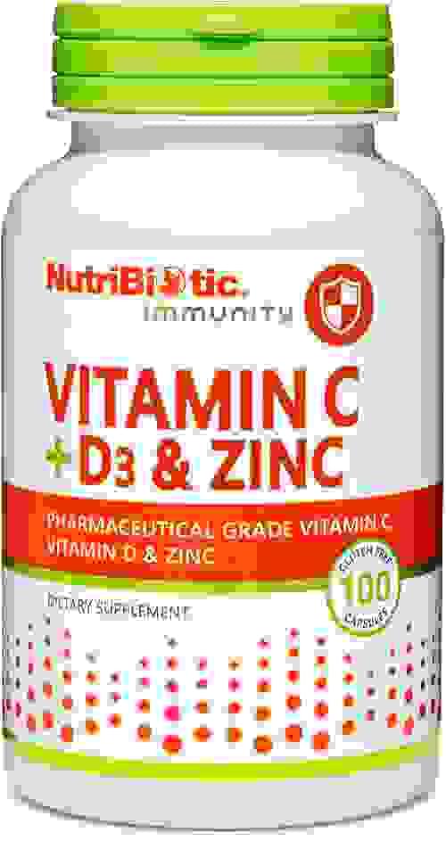 NutriBiotic – Vitamin C + Vitamin D3 & Zinc