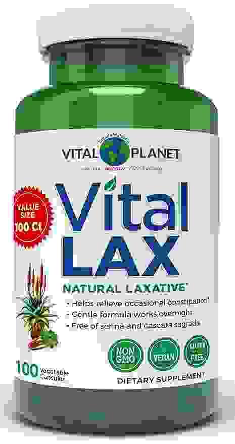 Vital Planet - Vital Lax Natural Laxative Cleanse Supplement for Occasional Constipation