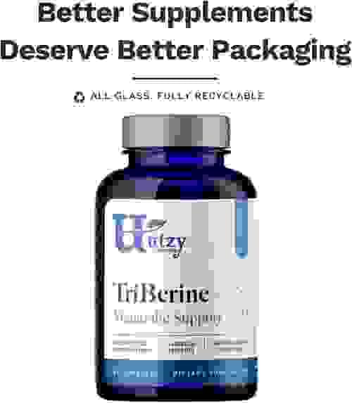 TriBerine | 1,000 mg of Full Spectrum Berberine | 60 Capsules