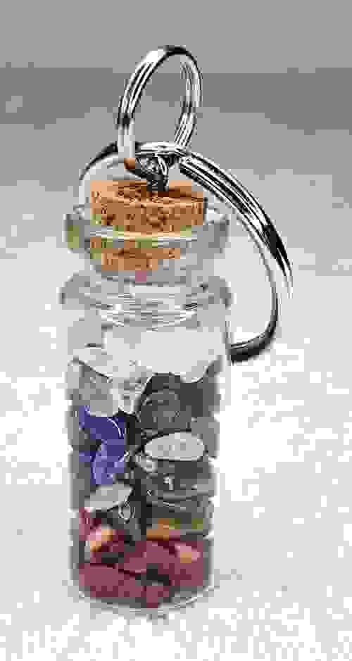 Keychains - Chakra Charm Bottle