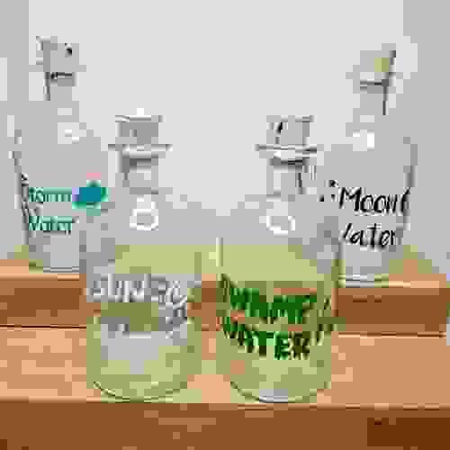 Moon, Sun, Storm, and Swamp Water Jars