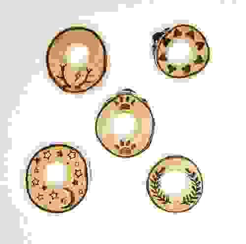 Wooden Sphere Stands - Various Designs