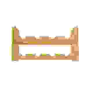 Bamboo red wine rack