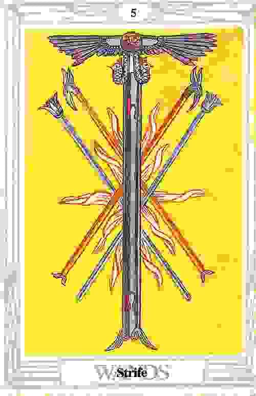 Thoth Master Thoth Master Tarot Classes-Minor Arcana-Quick reference of the 4 Fives