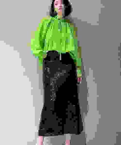Neon Green Vibrant Blouse
