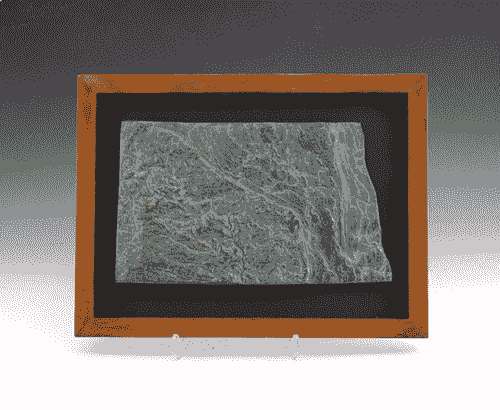 ND topographical map 