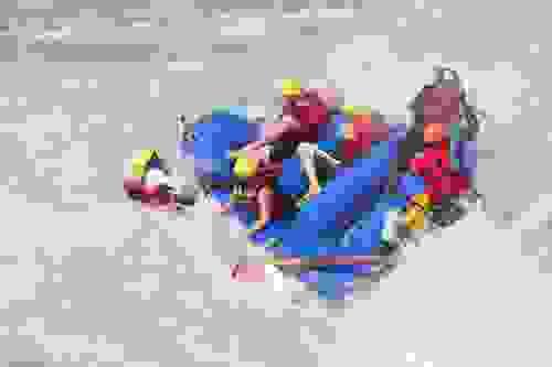 White Water Rafting on the Zambezi River