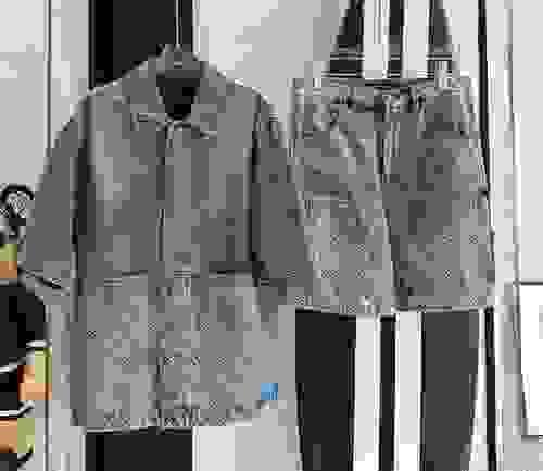 LV Denim Workwear Set