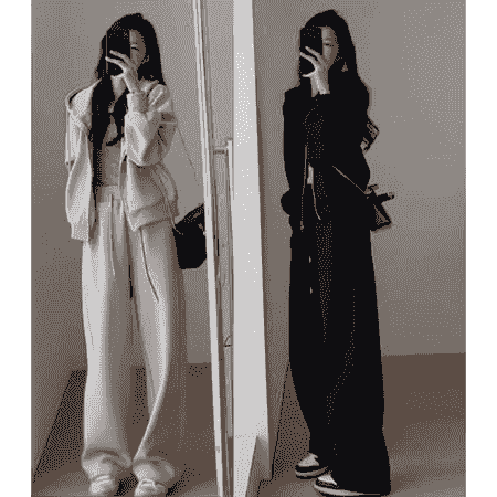 時尚運動兩件套