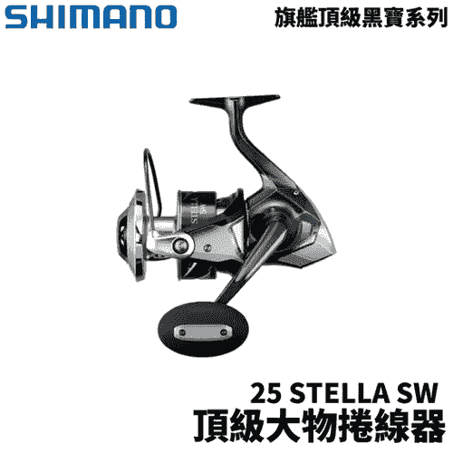 SHIMANO 25 STELLA SW 頂級捲線器 大物捲線器 船拋捲 E362