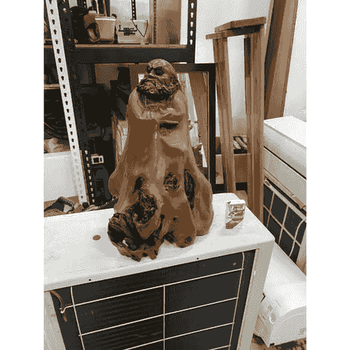 達摩木製擺件品