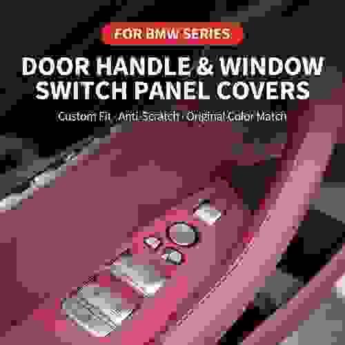 Premium Interior Door Handle Protection Covers Fits for BMW X3/iX3/X4 (Set of 4)