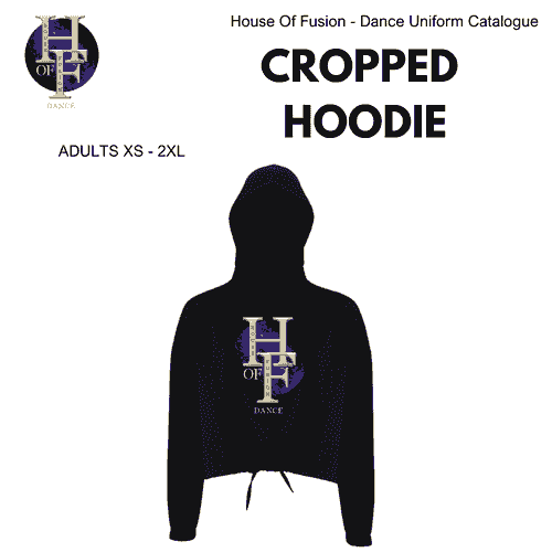 CROPPED HOODIE - House Of Fusion - Dance Catalogue