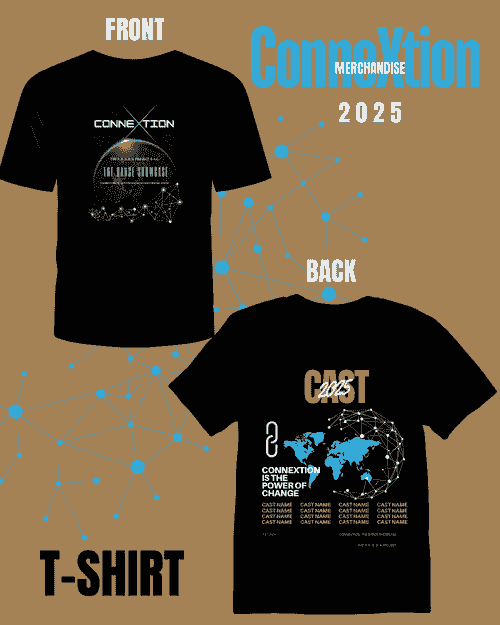 T-SHIRT | CONNEXTION - THE DANCE SHOWCASE 2025 MERCHANDISE