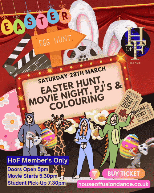 EASTER HUNT, MOVIE NIGHT & COLOURING
