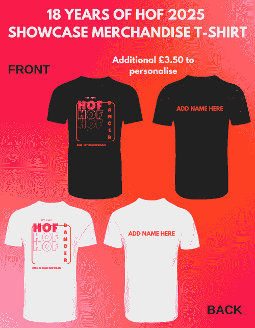 HoF's 18th BIRTHDAY Merchandise