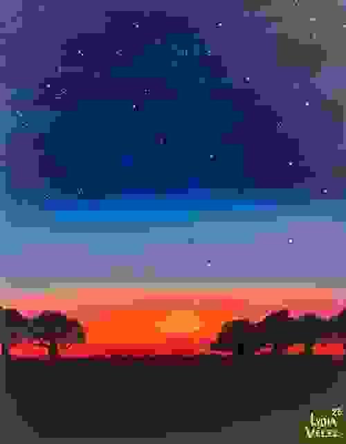 “The Stars at Night” Paint Night at Rob Ray’s (7/27 3-5pm)