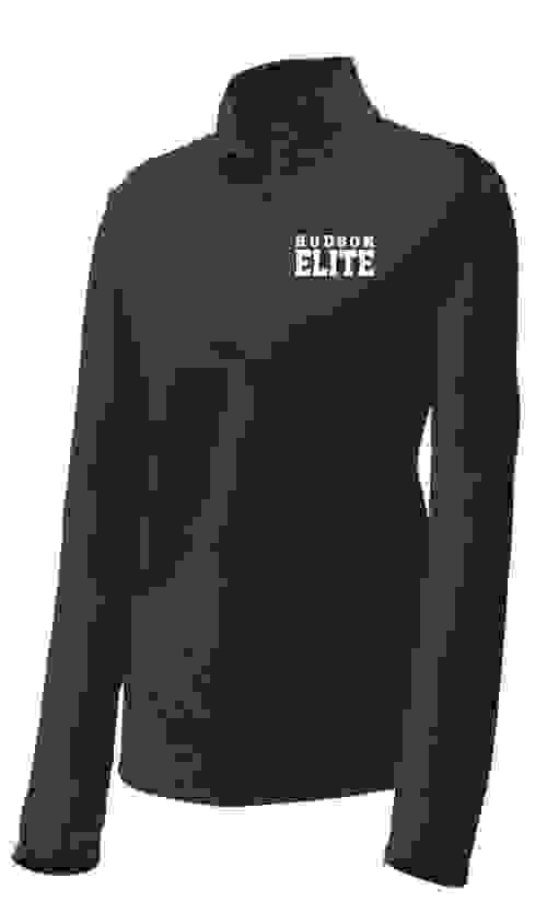 1/4 zip performance ladies