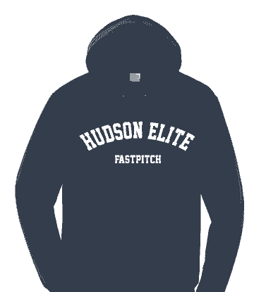 NAVY arch hoodie 