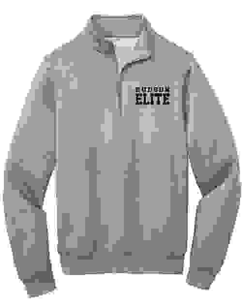 1/4 zip fleece sweatshirt 1